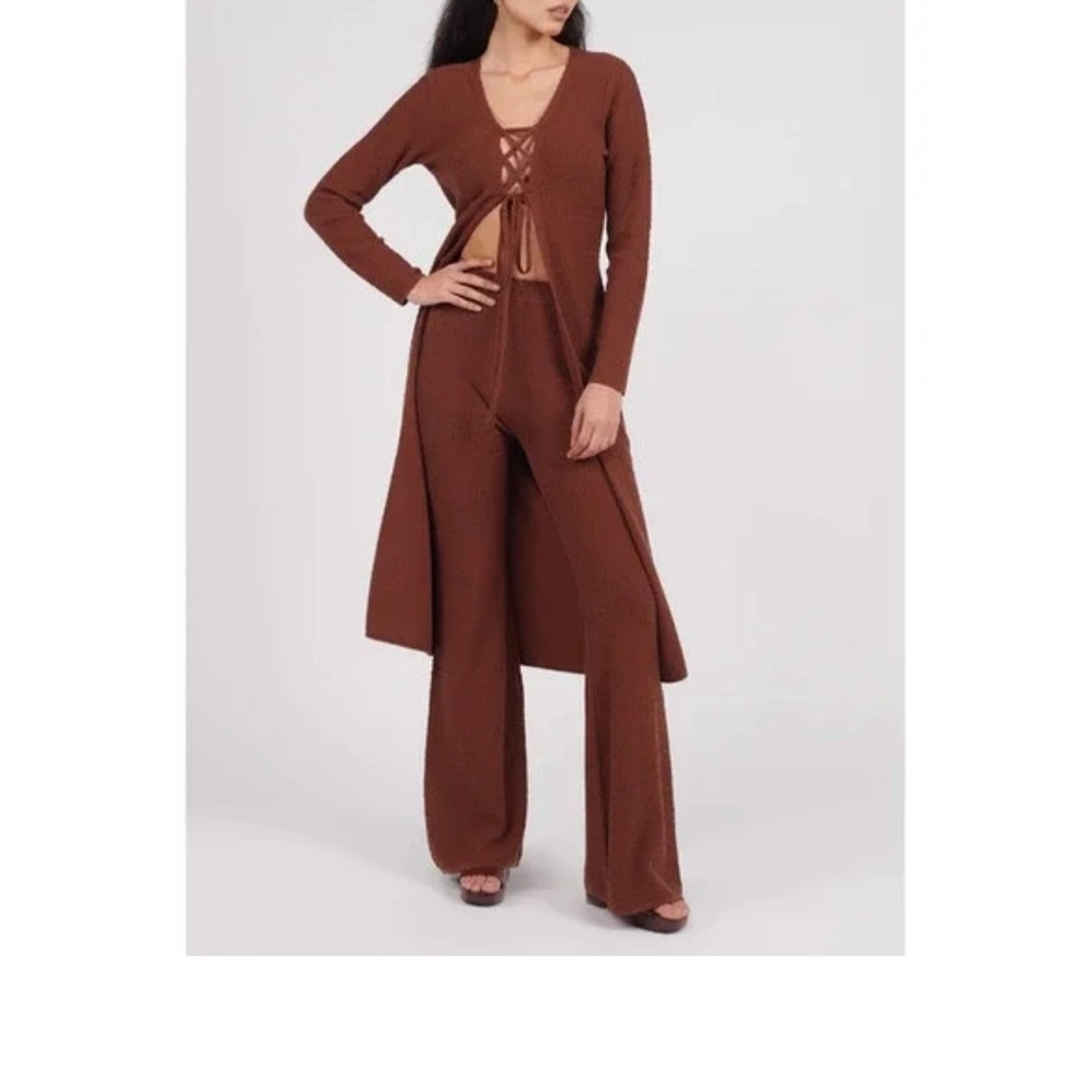 NWT Chocolate Brown Duster Cardigan